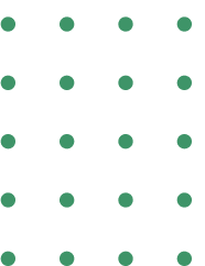 Green dots on black background